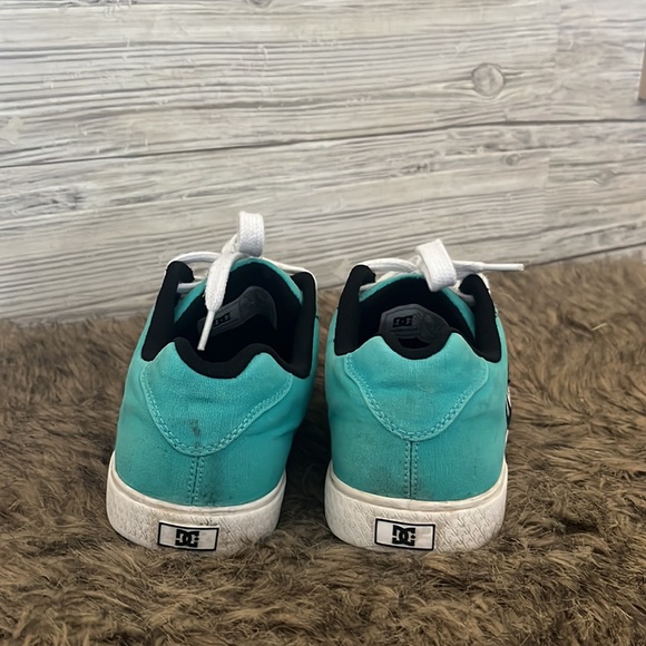 DC women’s chelsea shoe Sz 10 turquoise - Picture 3 of 4
